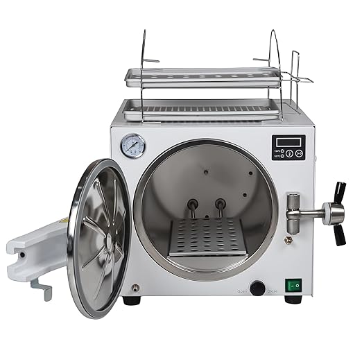 USA 1100W E218-18L Lab Tabletop Autoclave Sterilizer High Pressure Steam - Image 2