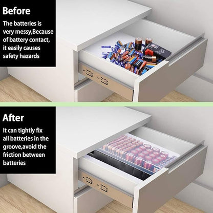 LUEXBOX Battery Organizer Storage Case Holder - Image 5