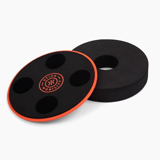 Stick Mobility TriSlider | Exercise Glider Discs, Balance and Stability Trainer by StickMobility