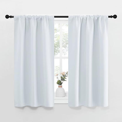 NICETOWN Greyish White Window Curtain Panels by NICETOWN