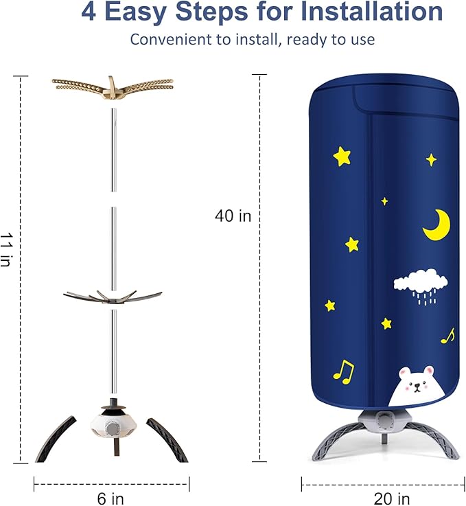 Portable Clothes Dryer - Image 2