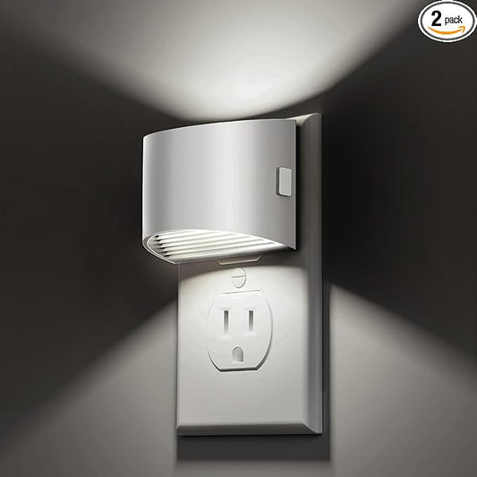 L LOHAS LED Night Lights Plug into Wall, Dimmable Night Light by LLOHASLED