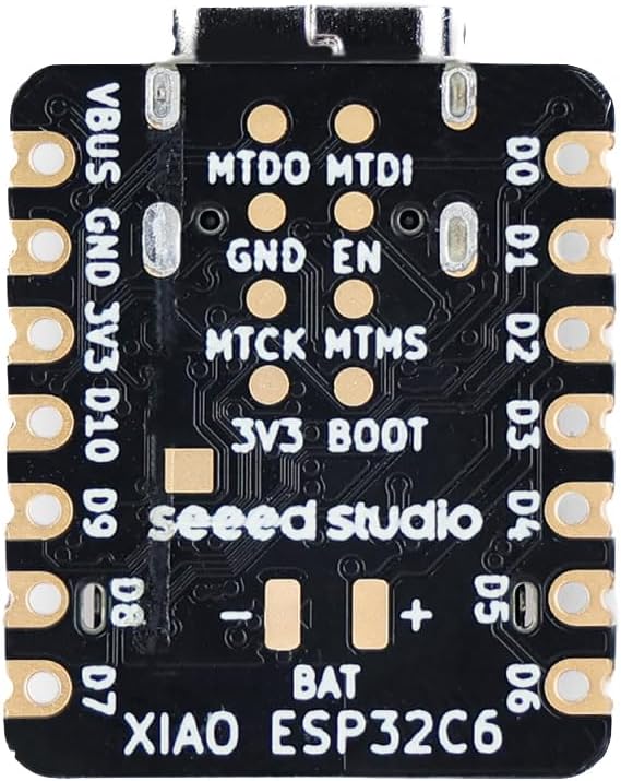 Seeed Studio XIAO ESP32C6-2.4 GHz WiFi 6, ESP Rain Maker, AWS IoT, Support - Image 5