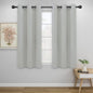 Easy-Going Blackout Curtains for Bedroom, Solid Thermal Insulated Grommet and by Easy-Going