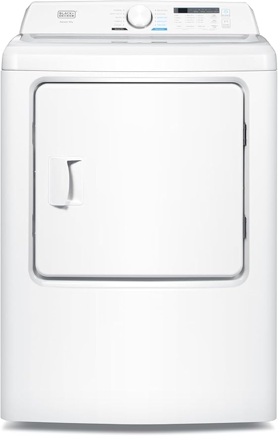 BLACK+DECKER 7.0 Cu. Ft. Front Load Dryer, Electric Clothes Dryer by BLACKDECKER