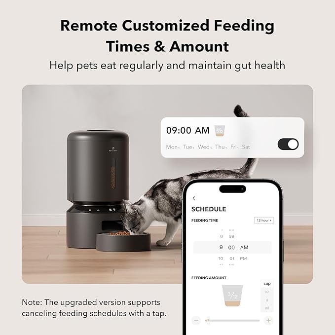 PETLIBRO Automatic Cat Feeder, 5G WiFi Automatic Dog Feeder - Image 4