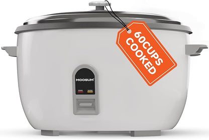 Commercial Rice Cooker, Large Capacity 30-Cup, 60-Cup by Moosum