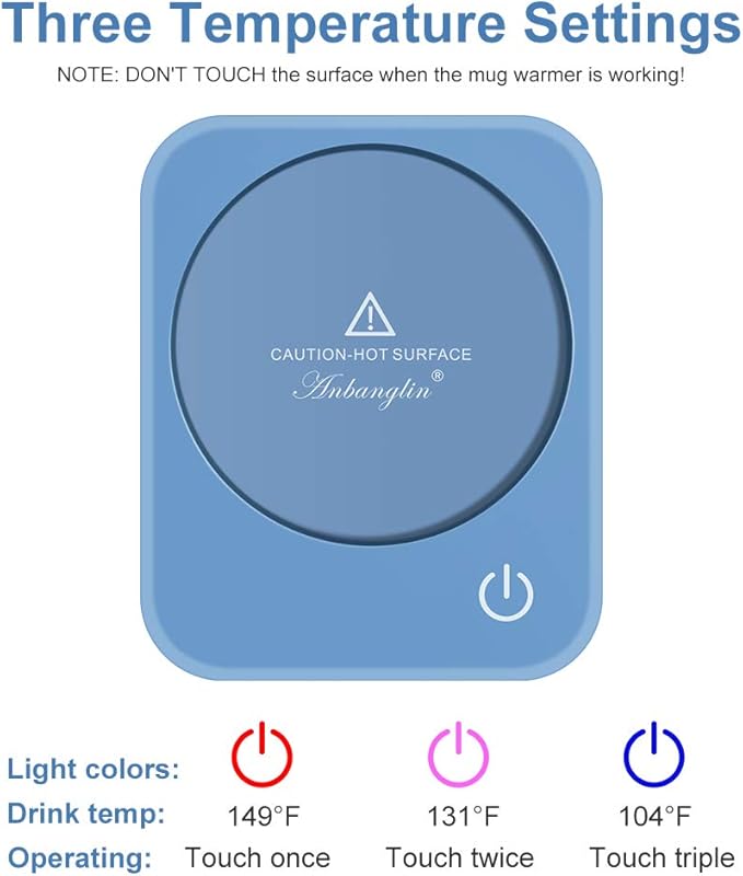 Coffee Mug Warmer, Smart Desk Cup Warmer - Image 4