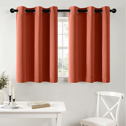 MIULEE Short Fall Curtains for Windows by MIULEE
