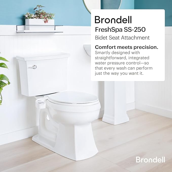 Brondell FSP-250 FreshSpa Thinline Precision Essential Bidet Attachment - Image 2