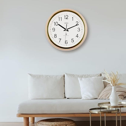 OSTAR Atomic Wall Clock, 11 Inch Round Battery Operated Clock - Image 2