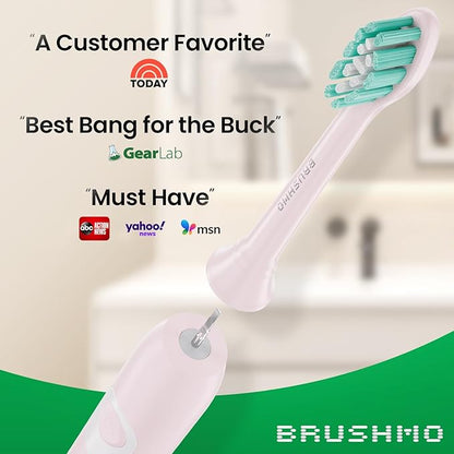 Brushmo Plaque Control Replacement Toothbrush Heads, Compatible - Image 2