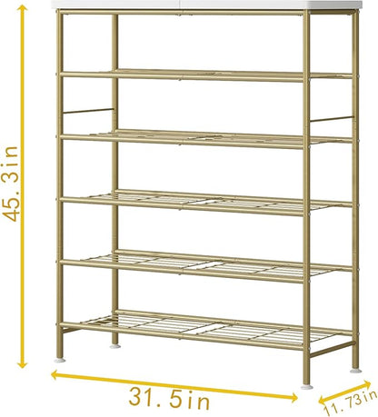 SUOERNUO Shoe Rack Organizer 6 Tier - Image 3