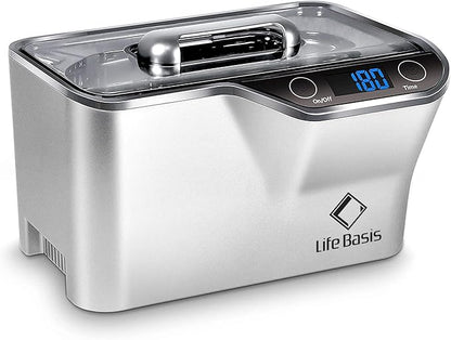 LifeBasis Ultrasonic Cleaner, Professional 45kHz Ultrasonic Jewelry Cleaner 20 by LifeBasis