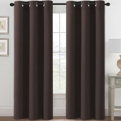 H.VERSAILTEX Blackout Curtains for Bedroom Thermal Insulated Room Darkening by HVERSAILTEX