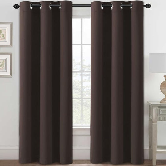 H.VERSAILTEX Blackout Curtains for Bedroom Thermal Insulated Room Darkening by HVERSAILTEX