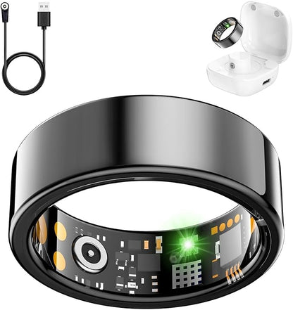 Smart Health Ring for Women Men, Fitness Tracker Ring by Unknown