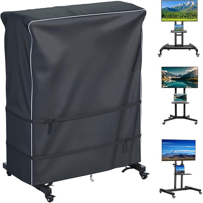 JINLI 70-75 inch outdoor TV trolley cover, courtyard TV cover, Oxford fabric by Unknown