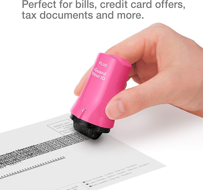 Guard Your ID Advanced Security Roller 2.0 Identity Theft Prevention Stamping - Image 4