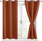 Hiasan Short Blackout Curtains for Bedroom by Hiasan