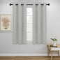 Easy-Going Blackout Curtains for Bedroom, Solid Thermal Insulated Grommet and by Easy-Going
