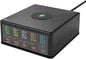 USB Charger Station Multi Port: Desktop 160W Power Fast Charging Hub Wall Block by PEAKINGTECH