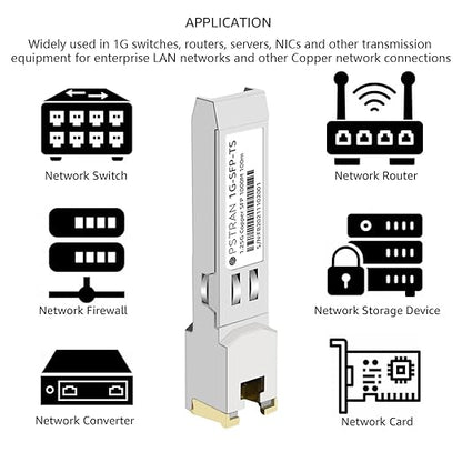 OPSTRAN 10/100/1000BASE-T SFP RJ45 Copper Transceiver Module Compatible - Image 5