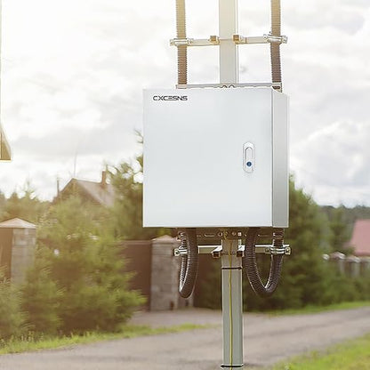 Outdoor Electrical Box 20 x 20 x 6''D NEMA 4X Enclosure Steel Box, Waterproof & - Image 6