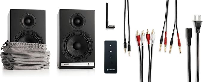 Audioengine HD6 Premium Powered Bookshelf Speakers | 150W Audiophile-Grade - Image 7