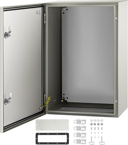 VEVOR NEMA Steel Enclosure, IP66 Waterproof & Dustproof, Outdoor/Indoor by VEVOR