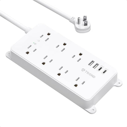 TROND Power Strip Surge Protector, 7 Widely Spaced Outlets by TRONDOfficial