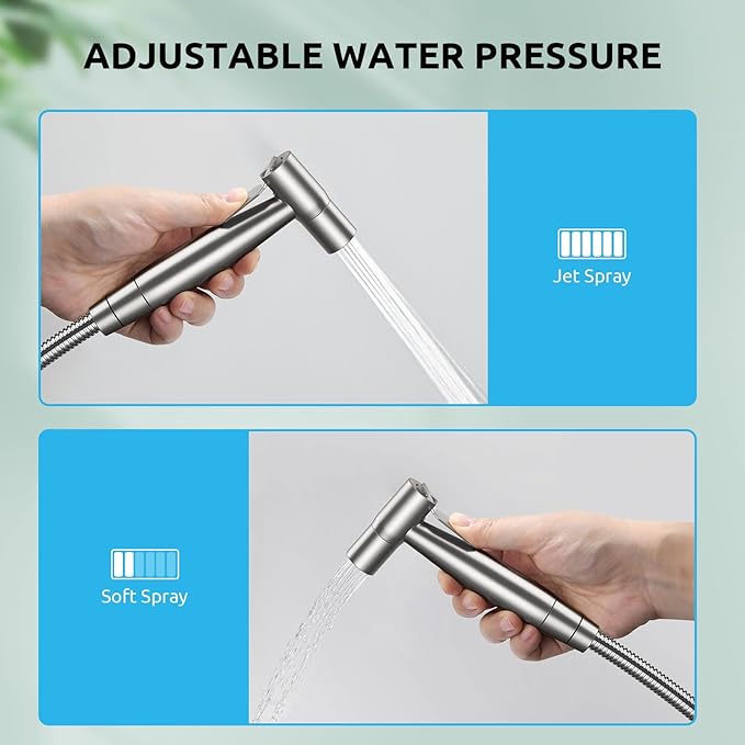 Handheld Bidet Sprayer for Toilet, BRITULIF Jet Sprayer for Toilet Muslim Shower - Image 4