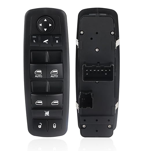 WUANGKI Power Master Window Switch | Front Driver Side | 9+3 Pins | Compatible by Wuangki