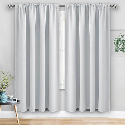 JIUZHEN Blackout Curtains for Bedroom - Image 2