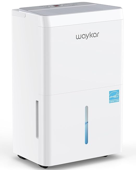 Waykar 5000 Sq.Ft 2025 Energy Star Dehumidifier by Waykar