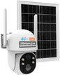 MOES 4G LTE Cellular Solar Security Camera, Lifetime Free Unlimited Data 2K by MOES