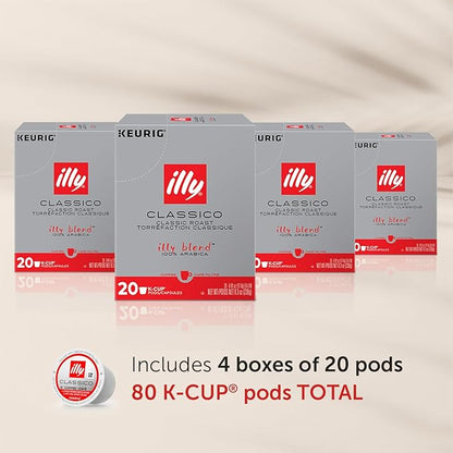 illy Coffee K Cup, Pods for Keurig Machines, Classico Medium Roast, 100% Arabica - Image 2