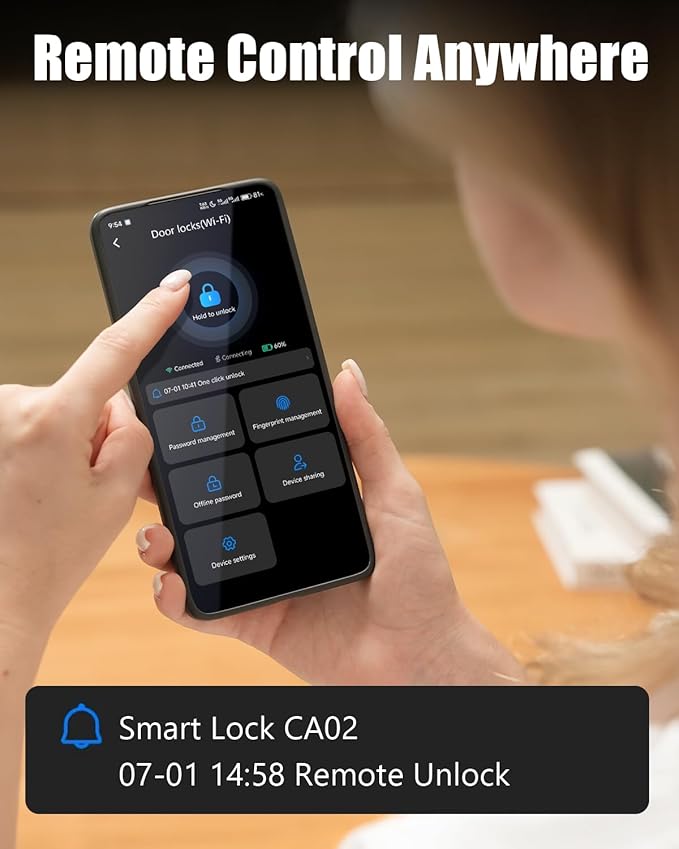 Keyless Entry Smart Door Lock - Image 5