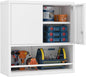 GREATMEET 31" H Locking Metal Garage Storage Cabinet by GREATMEET