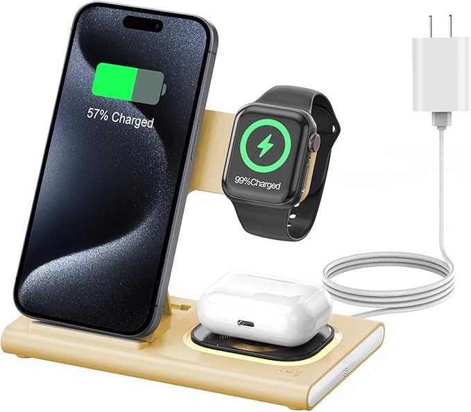 3 in 1 Charging Station for iPhone 17 by Aresh