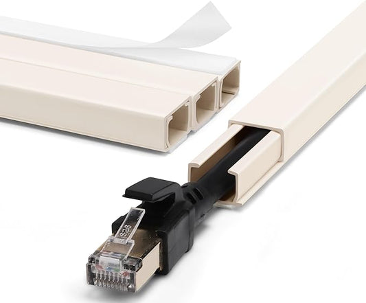 ZhiYo Cord Hider Wall for One Cord, 68in Cord Covers for Wires on Wall by ZhiYo