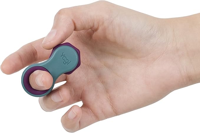 Yogi Fidget Toy – Silent Sensory Spinner by LIGHTBULBIDEAS