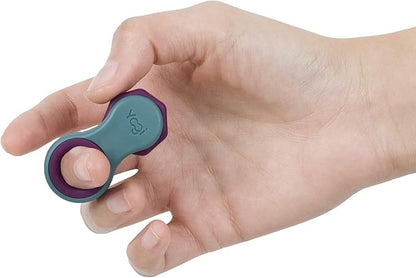 Yogi Fidget Toy – Silent Sensory Spinner by LIGHTBULBIDEAS