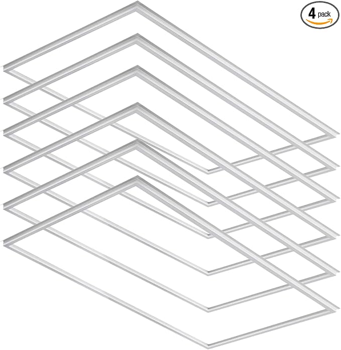 2x2 FT Edge-Lit Frame LED Panel Lights, 5CCT Selectable 3000K-6500K, by Unknown