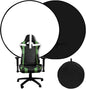 Portable Black White Screen Chair, 57 in Screen Backdrop by PhotoStudio%E2%80%BABackgrounds