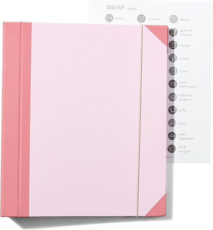 Savor | The Folio™ Document Organizer 2025 Edition | Premium Life Binder - Image 2