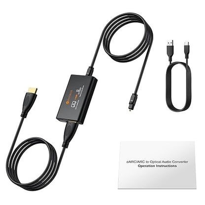 Neoteck ARC/eARC Audio Extractor, HDMI ACR Audio to Optical Extractor - Image 7