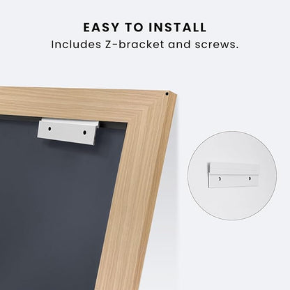 Amorho Bathroom Mirror, Hang Horizontally/Vertically, Suitable - Image 7