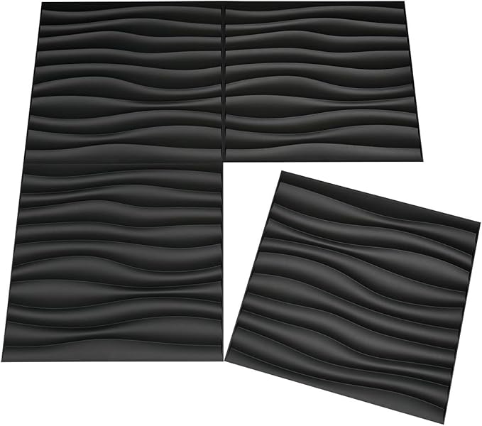Art3d PVC Wave Panels for Interior Wall Decor, Antique Copper Textured 3D Wall - Image 5