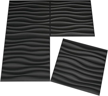 Art3d PVC Wave Panels for Interior Wall Decor, Antique Copper Textured 3D Wall - Image 5